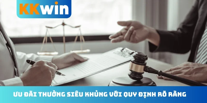 Ưu đãi thưởng siêu khủng với quy định rõ ràng